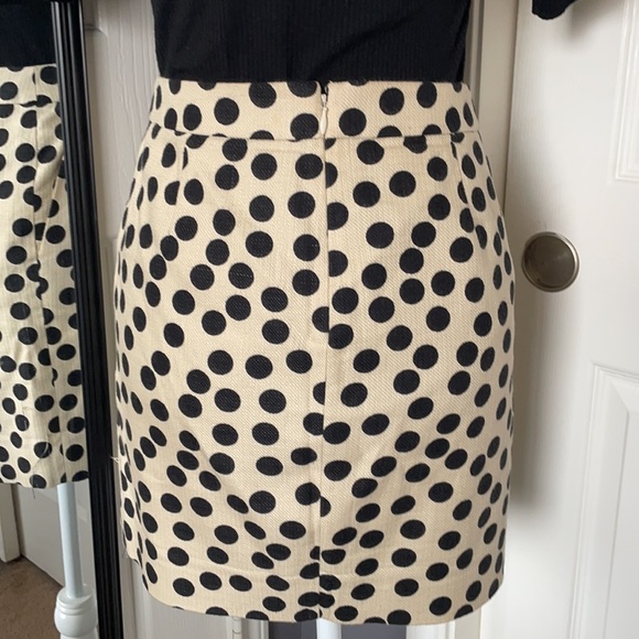 J.Crew polka dot mini skirt - Picture 7 of 8